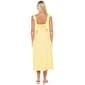 Juniors Trixxi Solid Linen Tie Sleeve Molly Midi Side Slit Dress - image 6