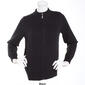 Plus Size Hasting & Smith Long Sleeve Zip Front Sweater - image 4