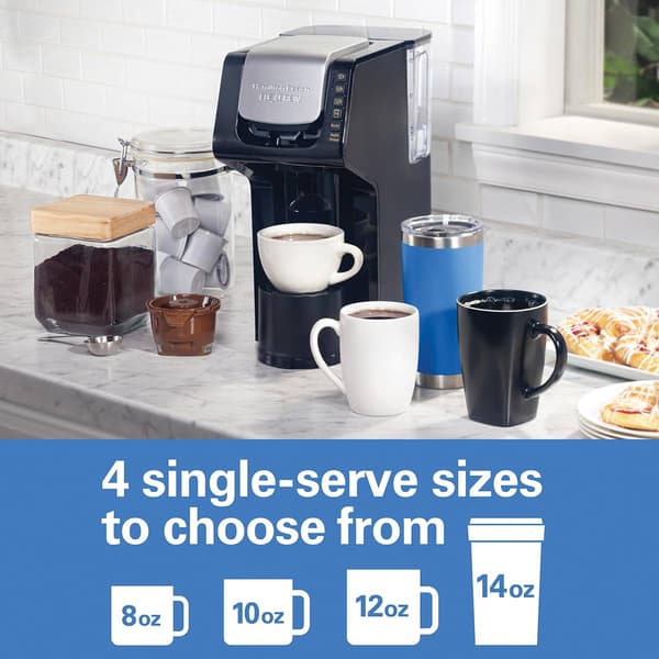 Hamilton Beach&#174; FlexBrew Single Serve Coffeemaker
