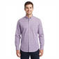 Mens Preswick & Moore(R) Regular Fit Plaid Dress Shirt - Purple - image 1
