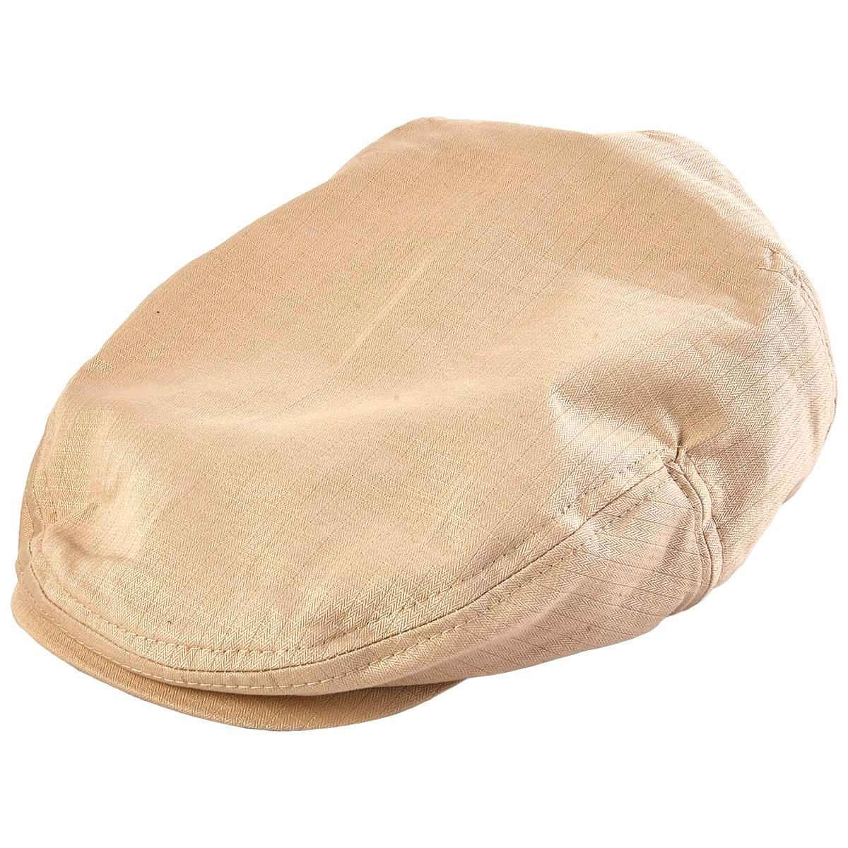 Mens Scala Herringbone Ivy Hat - Khaki