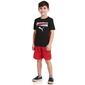 Boys &#40;4-7&#41; Puma&#40;R&#41; 2pc. Interlock Mesh Shorts Set - image 1