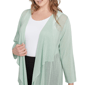 Plus Size Emaline Key Items Drape Front Cardigan - image 5