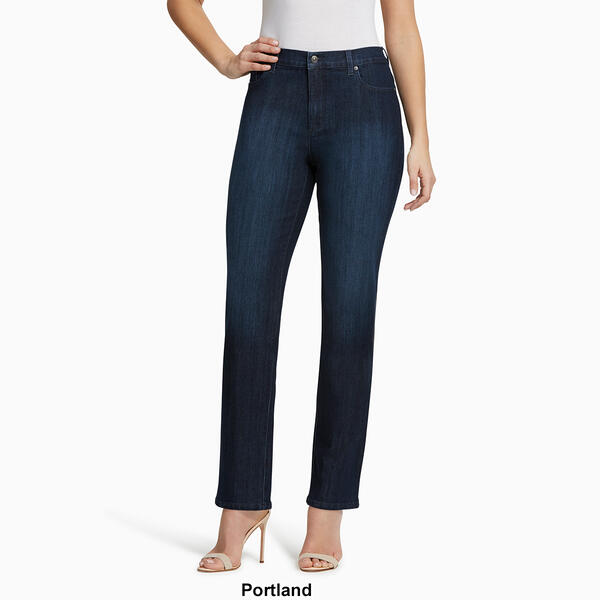 Womens Gloria Vanderbilt Amanda Classic Tapered Jeans - Short