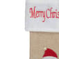 Northlight Seasonal Merry Christmas Santa Stocking - image 4