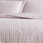 Laura Ashley Marta Stripe Cotton Reversible Quilt Set - image 4