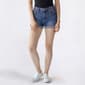 Juniors Celebrity Pink Mid Rise Flip Fray Shorts - image 4