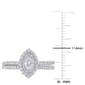 Diamond Classics™ 14kt. White Gold 1/2ctw. Diamond Bridal Set - image 5