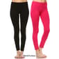 Womens White Mark 2pk. Solid Skinny Leggings - image 5