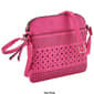 DS Fashion NY Perf Crossbody w/Front Slip Pocket - image 2
