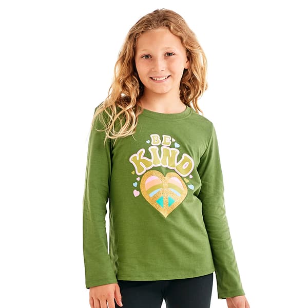 Girls &#40;7-16&#41; Tales & Stories Long Sleeve Be Kind Tee - image 