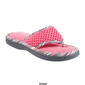 Womens Isotoner Popcorn Elsie Thong Slippers - image 2