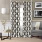 Elrene Renzo Ikat Geometric Linen Room Darkening Window Curtain - image 1
