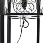 Simple Designs Floor Lamp Etagere Organizer w/Linen Shade - image 9