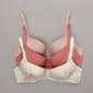 Womens Laura Ashley® 3pk. Lace Cup & Logo Bras - LS6336-3PKT - image 2