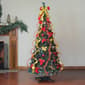Northlight 6ft. Gold and Red Pop-Up Artificial Christmas Tree - image 2