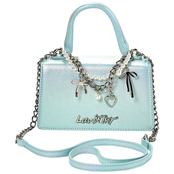 Luv Betsey by Betsey Johnson Eviec Satchel w/Chain - image 