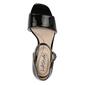 Womens LifeStride Bombshell Patent Block Heel Sandals - image 5
