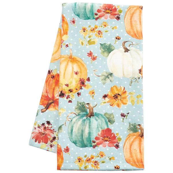 Kay Dee Aj Pumpkin Toss Dual Purpose Terry Kitchen Towel - image 