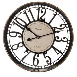 Westclox 12in. Open Arabic Wall Clock