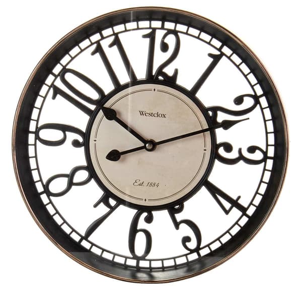 Westclox 12in. Open Arabic Wall Clock Boscov's