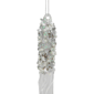Northlight Sequined & Beaded Icicle Glass Christmas Ornament - image 5