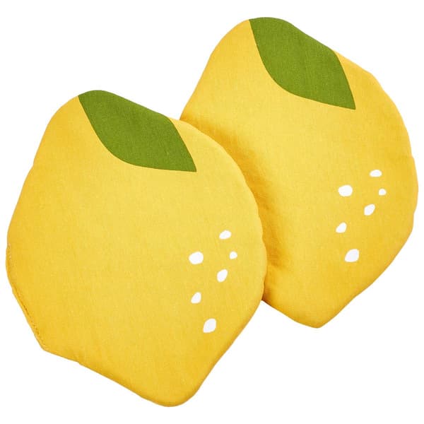 Lemon 2pk Novelty Pot Holder - image 
