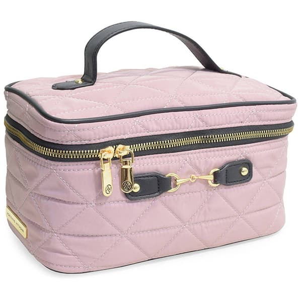Adrienne Vittadini Quilted Train Case - image 