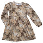Girls (4-6x) Jolie & Joy Camo Puff Sleeve Yummy Dress - image 1