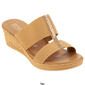 Womens Italian Shoemakers Waze Wedge Espadrilles Slide Sandals - image 6