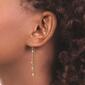 Gold Classics&#8482; 14kt. Tri-Color Heart Hook Earrings - image 3