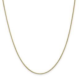 Gold Classics(tm) 10kt. Gold 1mm 24in. Box Chain Necklace