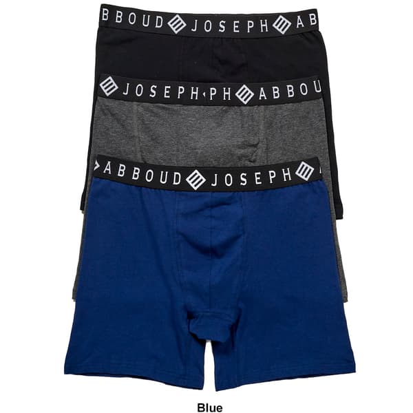 Mens Joseph Abboud Cotton &amp; Spandex Boxer Briefs