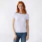 Juniors Derek Heart Hourglass Crew Neck Double Layer Tee - image 4