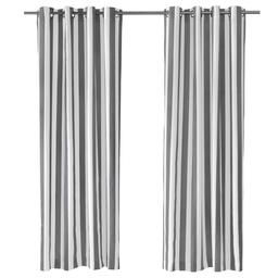 Commonwealth(tm) Coastal Stripe Grommet Curtain Panel