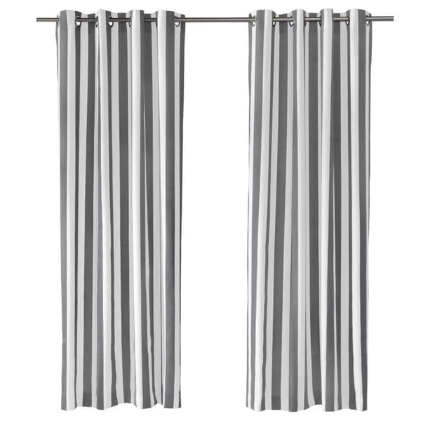 Commonwealth&#40;tm&#41; Coastal Stripe Grommet Curtain Panel