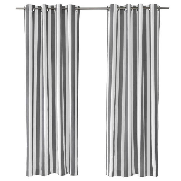 Commonwealth&#40;tm&#41; Coastal Stripe Grommet Curtain Panel - image 