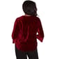 Womens Alfred Dunner Runway Ready Crushed Velvet Blouse - image 2