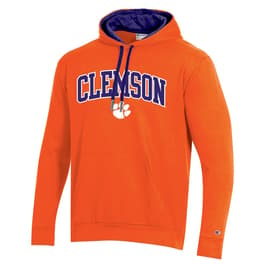 Mens Champion University of Clemson Pullover Hoodie