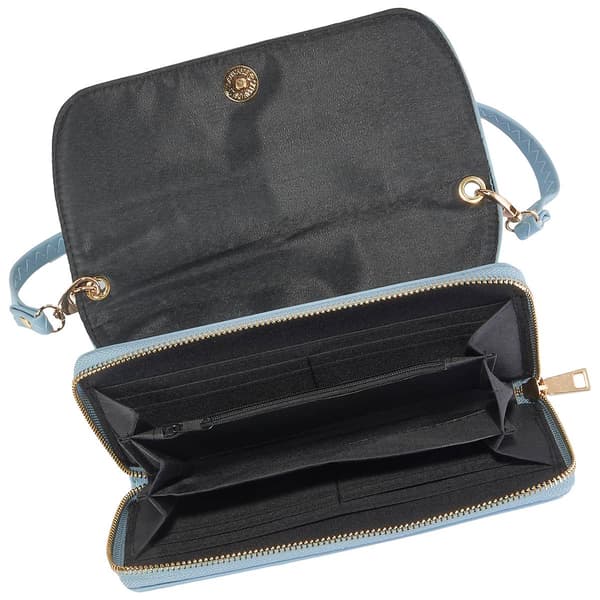 Womens Sasha Flap Wallet On A String