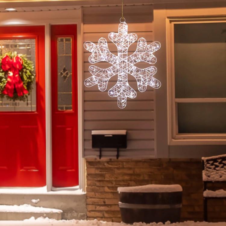 Northlight Seasonal LED Snowflake Outdoor Christmas Décor