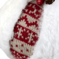 Northlight Faux Fur & Nordic Christmas Ball Ornament - 8in. - image 6
