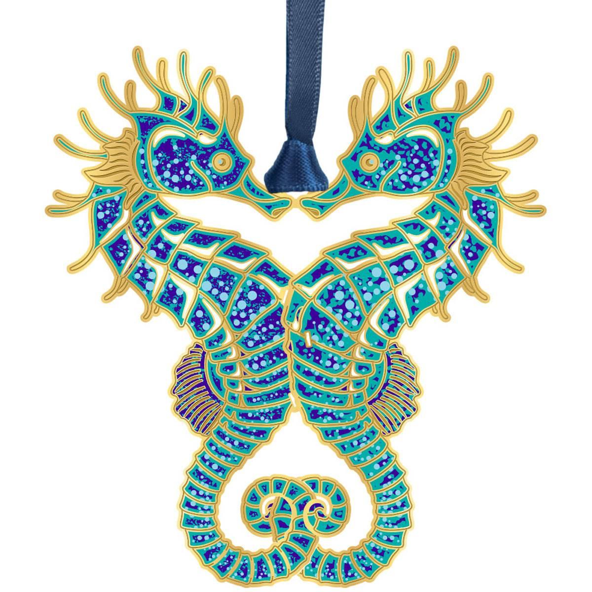 Beacon Design Sea Horses Ornament
