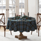 Threadmade Stowe Tartan Holiday Plaid Tablecloth - image 5