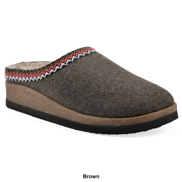 Womens White Mountain Bundle Up Clog