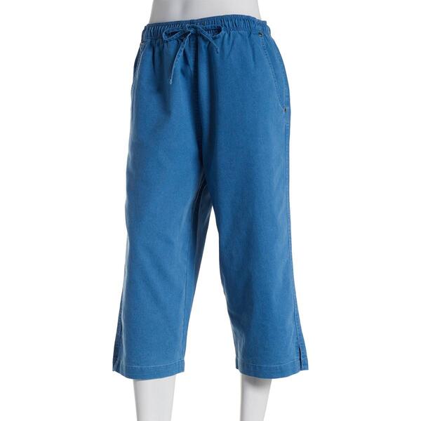 Plus Size Hasting & Smith Denim Capri Pants - image 