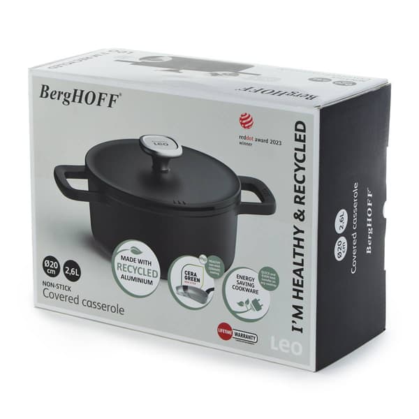 BergHOFF Phantom Nonstick 2.7qt. Ceramic Covered Stockpot