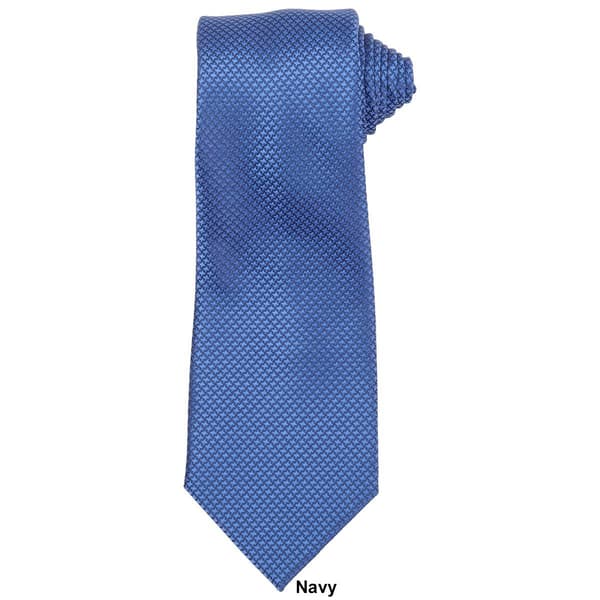 Mens John Henry® Grid Solid Tie