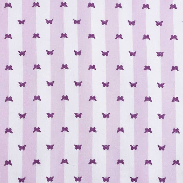 Betsey Johnson Butterfly Stripe Sheet Set