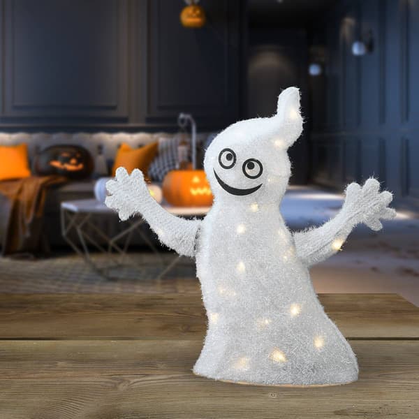 National Tree 18in. Pre-Lit Smiling Ghost Décor